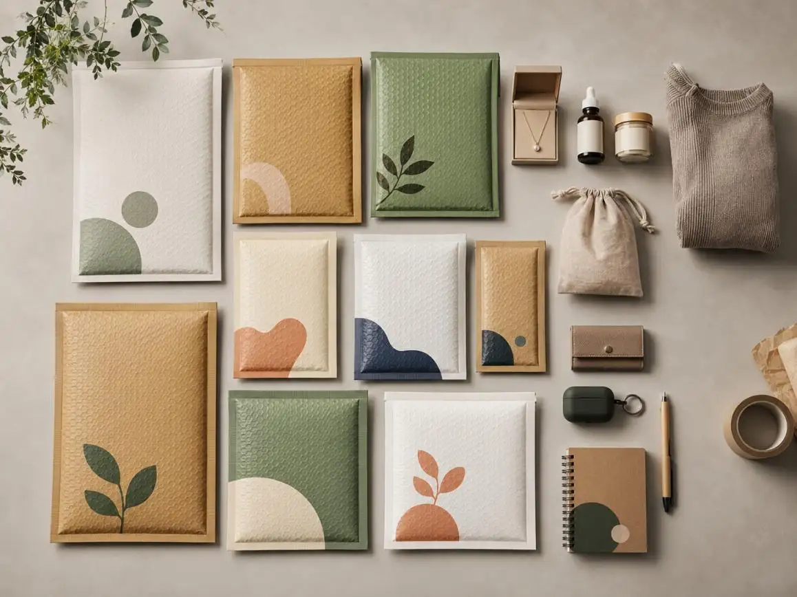 Custom Logo Biodegradable Bubble Mailers